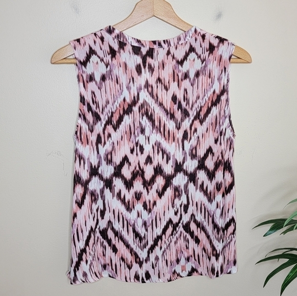 NWT Evereve Roan + Ryan | Clara Ika Tank Blouse in Blush Pink Size XS - Picture 4 of 6